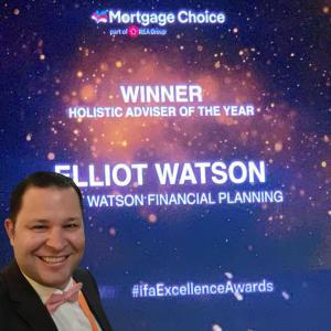 Elliot Watson wins Holistic Adviser of the Year in the ifa Excellence Awards 2023